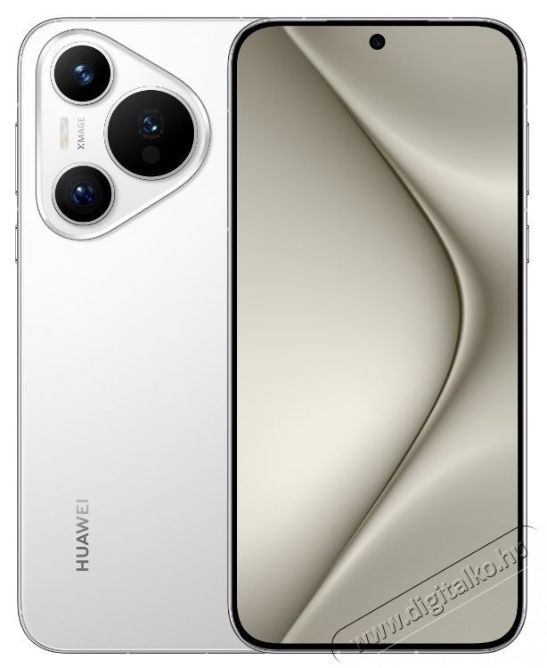 Huawei Pura 70 Mobiltelefon, 256 GB, 12 GB RAM, Feh&eacute;r Mobil / Kommunik&aacute;ci&oacute; / Smart - Okostelefon - Android - 533529