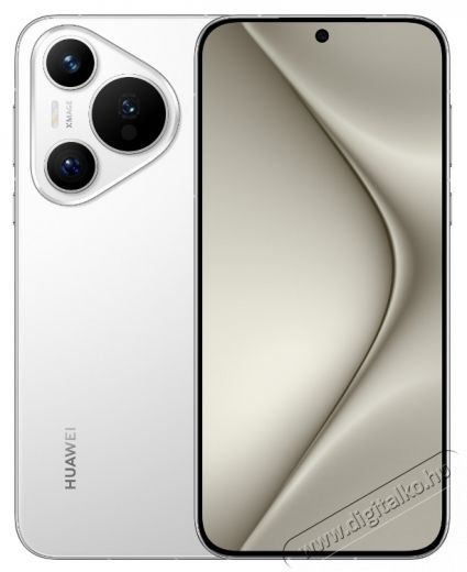 Huawei Pura 70 Mobiltelefon, 256 GB, 12 GB RAM, Feh&eacute;r Mobil / Kommunik&aacute;ci&oacute; / Smart - Okostelefon - Android - 533529