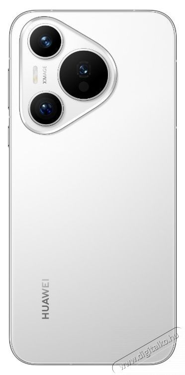 Huawei Pura 70 Mobiltelefon, 256 GB, 12 GB RAM, Feh&eacute;r Mobil / Kommunik&aacute;ci&oacute; / Smart - Okostelefon - Android - 533529