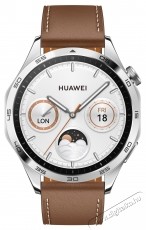 Huawei Watch GT 4 Okos&oacute;ra, 46 mm, barna bőr sz&iacute;j Mobil / Kommunik&aacute;ci&oacute; / Smart - Okos eszk&ouml;z - Okos&oacute;ra - 536885