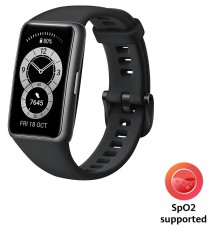 Huawei Band 6 fitnesz karkötő - grafit fekete Mobil / Kommunikáció / Smart - Okos eszköz - Okos karkötő - 371457