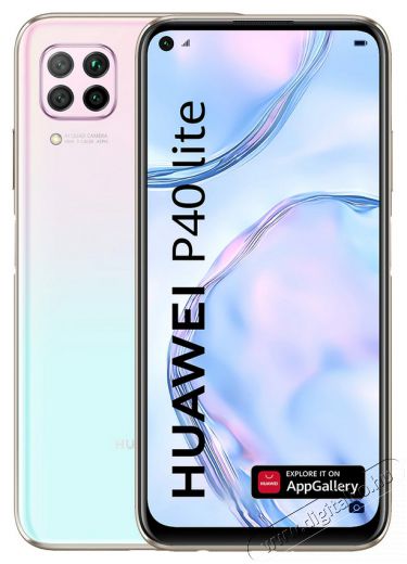 Huawei P40 Lite 4G mobiltelefon 128 GB és LTE funkcióval - Sakura rózsaszín Egyéb - Nem forgalmazzuk ! - 371438