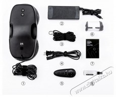 HUTT DDC5 Ablaktiszt&iacute;t&oacute; robot - fekete H&aacute;ztart&aacute;s / Otthon / K&uuml;lt&eacute;r - Tiszt&iacute;t&oacute; / mos&oacute; - Ablaktiszt&iacute;t&oacute; - 531253