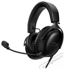 HyperX Cloud III Black Audio-Video / Hifi / Multimédia - Fül és Fejhallgatók - Fejhallgató - 509963