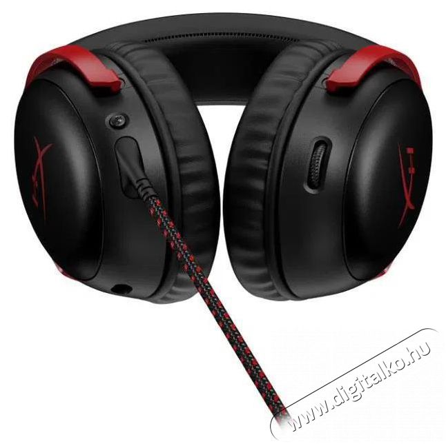 HyperX Cloud III Wireless - Red Audio-Video / Hifi / Multim&eacute;dia - F&uuml;l &eacute;s Fejhallgat&oacute;k - Fejhallgat&oacute; - 509964