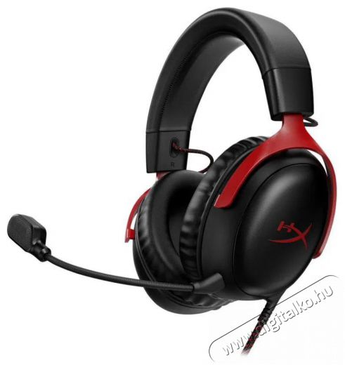 HyperX Cloud III Wireless - Red Audio-Video / Hifi / Multim&eacute;dia - F&uuml;l &eacute;s Fejhallgat&oacute;k - Fejhallgat&oacute; - 509964