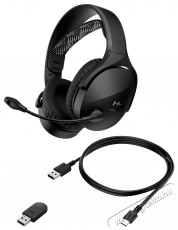 HyperX Cloud Jet Dual Wireless Gaming Headset Black Audio-Video / Hifi / Multimédia - Fül és Fejhallgatók - Fejhallgató - 509967