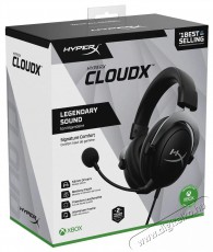 HyperX CloudX Silver Audio-Video / Hifi / Multimédia - Fül és Fejhallgatók - Fejhallgató - 509966