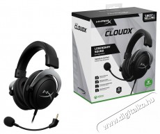 HyperX CloudX Silver Audio-Video / Hifi / Multimédia - Fül és Fejhallgatók - Fejhallgató - 509966
