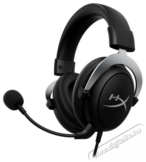 HyperX CloudX Silver Audio-Video / Hifi / Multimédia - Fül és Fejhallgatók - Fejhallgató - 509966