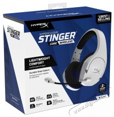 HyperX Stinger Core Wireless PS5 Audio-Video / Hifi / Multimédia - Fül és Fejhallgatók - Fejhallgató - 509969