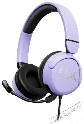 HyperX Cloud Mini Kids, lavender Audio-Video / Hifi / Multimédia - Fül és Fejhallgatók - Fejhallgató mikrofonnal / headset - 518784