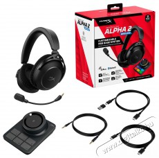 HyperX Cloud Alpha 2 Wireless Gaming Headset Audio-Video / Hifi / Multim&eacute;dia - F&uuml;l &eacute;s Fejhallgat&oacute;k - Fejhallgat&oacute; mikrofonnal / headset - 529573