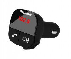 Hyundai HYUFMT419BTCHARGE Bluetooth FM transzmitter Autóhifi / Autó felszerelés - FM transzmitter / modulátor - 314287