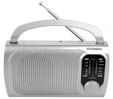 Hyundai PR120S hordozható táskarádió - ezüst Audio-Video / Hifi / Multimédia - Rádió / órás rádió - Hordozható, zseb-, táska rádió - 291788