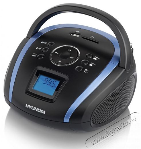 Hyundai TR1088BT3BBL hordozható magnó Audio-Video / Hifi / Multimédia - Hordozható CD / DVD / Multimédia készülék - Hordozható CD / Multimédia rádiómagnó / Boombox - 291771