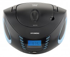 Hyundai TRC182ADRU3BBL hordozható CD-s rádiómagnó - fekete/kék Audio-Video / Hifi / Multimédia - Hordozható CD / DVD / Multimédia készülék - Hordozható CD / Multimédia rádiómagnó / Boombox - 291764