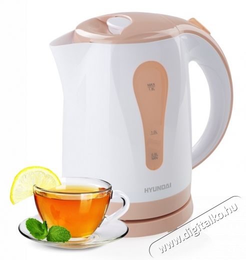 Hyundai VK106O vízforraló - fehér/narancs Konyhai termékek - Vízforraló / teafőző - 291338