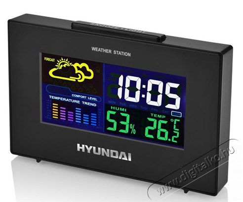 Hyundai WS2020 időjárás állomás Háztartás / Otthon / Kültér - Lakásfelszerelés - Időjárás állomás - 296647