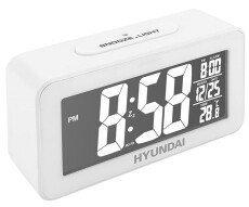 Hyundai AC321W rádiós ébresztőóra - fehér Audio-Video / Hifi / Multimédia - Rádió / órás rádió - Ébresztőórás rádió - 362043