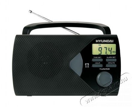 Hyundai PR200B hordozható táskarádió - fekete Audio-Video / Hifi / Multimédia - Rádió / órás rádió - Hordozható, zseb-, táska rádió - 291786