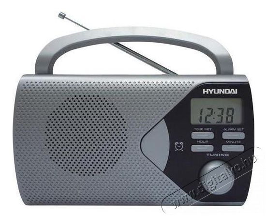 Hyundai PR200S hordozható táskarádió - ezüst Audio-Video / Hifi / Multimédia - Rádió / órás rádió - Hordozható, zseb-, táska rádió - 294453