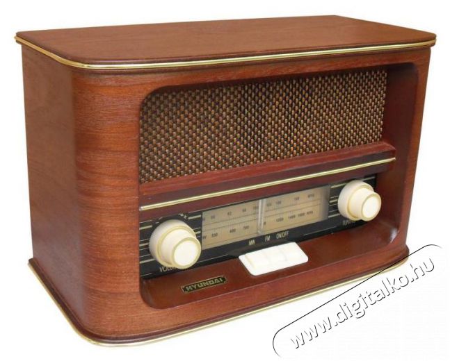 Hyundai RA601 asztali rádió Audio-Video / Hifi / Multimédia - Rádió / órás rádió - Asztali rádió - 296639