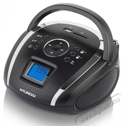 Hyundai TR1088SU3BS hordozható rádió Audio-Video / Hifi / Multimédia - Hordozható CD / DVD / Multimédia készülék - Hordozható CD / Multimédia rádiómagnó / Boombox - 291772