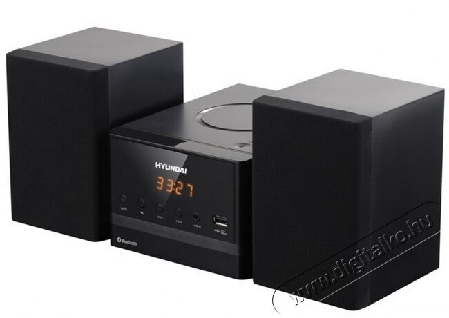 Hyundai MS238DU3BL Mikro hifi Audio-Video / Hifi / Multimédia - Hifi - Sztereó - Mikro-, mini hifi rendszer - 362046