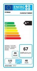 Hyundai FLR 48TS511 Full HD Smart LED televízió Televíziók - LED televízió - 1080p Full HD felbontású - 339359