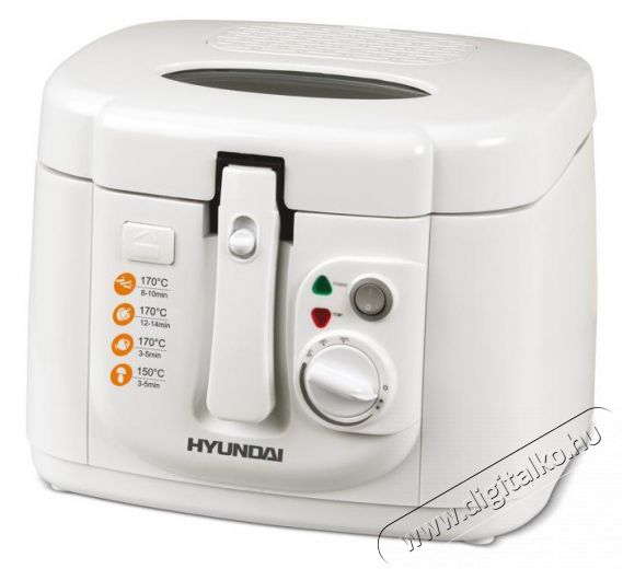 Hyundai DF203 olajsütő Konyhai termékek - Konyhai kisgép (sütés / főzés / hűtés / ételkészítés) - Olajsütő - 291332