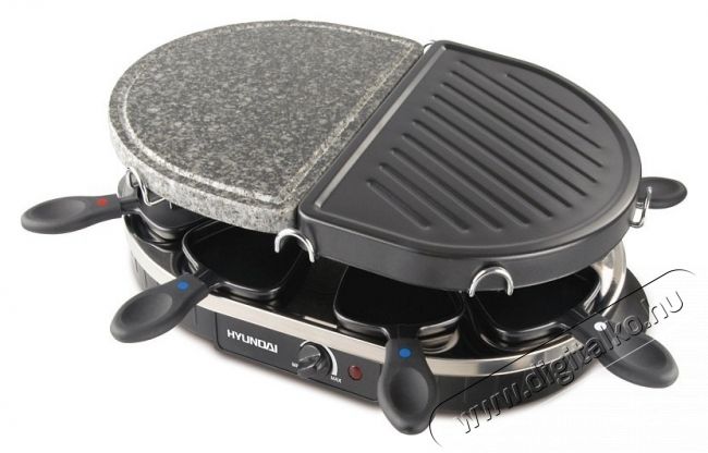 Hyundai GR114 asztali grill sütő Konyhai termékek - Konyhai kisgép (sütés / főzés / hűtés / ételkészítés) - Kontakt grill sütő / sütőlap - 285154