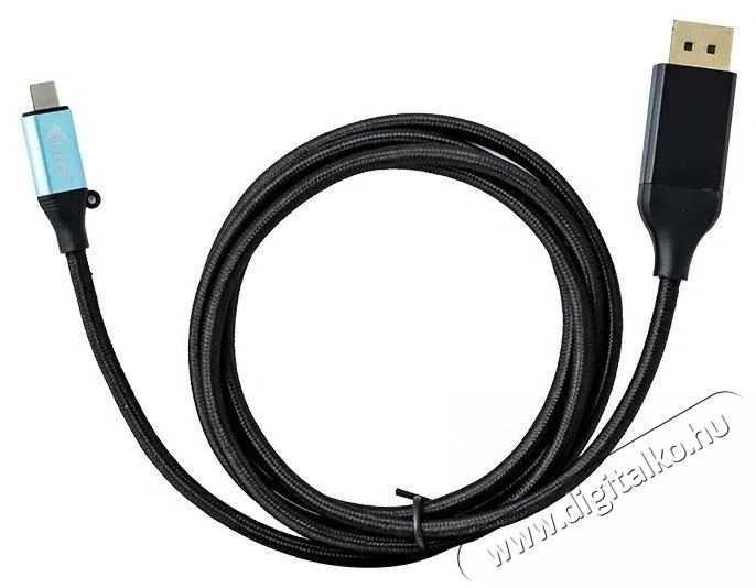 i-tec USB-C DisplayPort video &aacute;talak&iacute;t&oacute; 4K / 60Hz   200cm k&aacute;bel &aacute;talak&iacute;t&oacute; USB-C &eacute;s DISPLAYPORT Tv kieg&eacute;sz&iacute;tők - K&aacute;bel / csatlakoz&oacute; - Csatlakoz&oacute; / eloszt&oacute; / &aacute;talak&iacute;t&oacute; - 531853