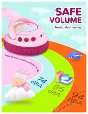 iClever BTH18 Pink Audio-Video / Hifi / Multimédia - Fül és Fejhallgatók - Fejhallgató - 518792