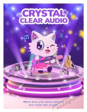 iClever BTH21 Purple Audio-Video / Hifi / Multim&eacute;dia - F&uuml;l &eacute;s Fejhallgat&oacute;k - Fejhallgat&oacute; - 518788