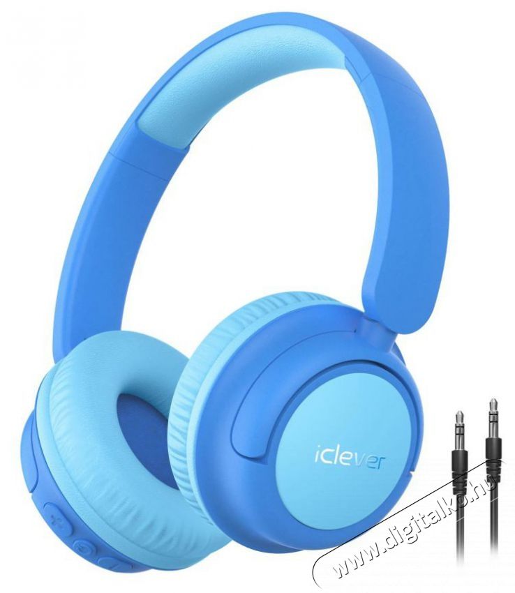 iClever BTH22 Blue Audio-Video / Hifi / Multim&eacute;dia - F&uuml;l &eacute;s Fejhallgat&oacute;k - Fejhallgat&oacute; - 518787