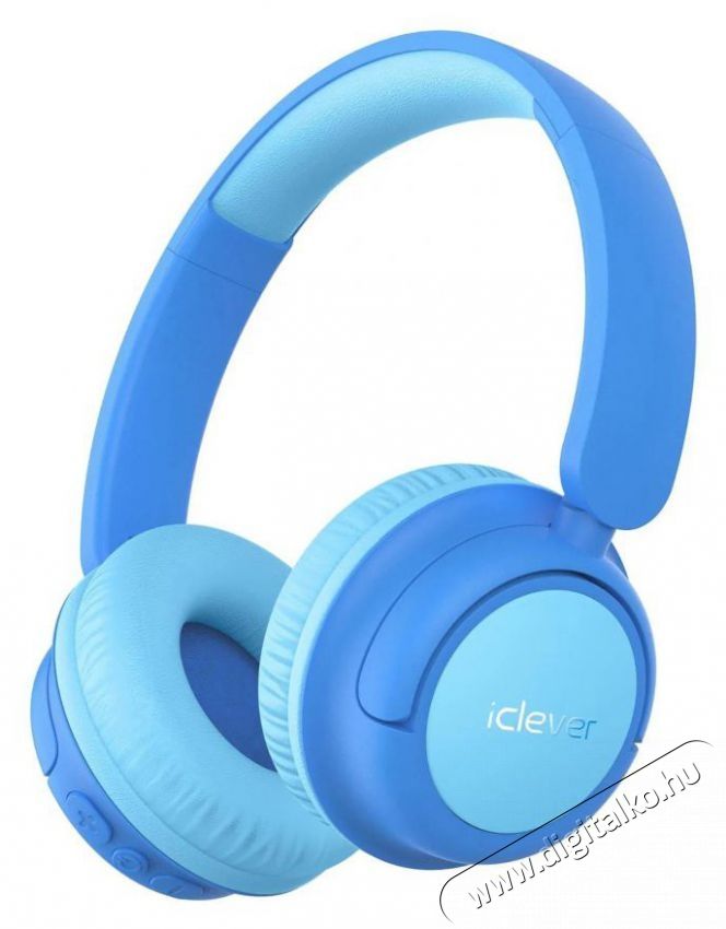 iClever BTH22 Blue Audio-Video / Hifi / Multim&eacute;dia - F&uuml;l &eacute;s Fejhallgat&oacute;k - Fejhallgat&oacute; - 518787