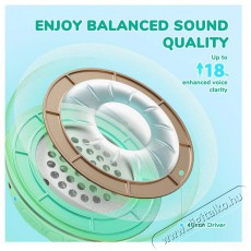 iClever BTH22 Green Audio-Video / Hifi / Multimédia - Fül és Fejhallgatók - Fejhallgató - 518791