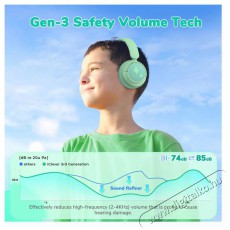 iClever BTH22 Green Audio-Video / Hifi / Multimédia - Fül és Fejhallgatók - Fejhallgató - 518791