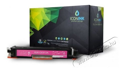 ICONINK HP CE313A Canon utángyártott 1000 oldal magenta toner Iroda és számítástechnika - Nyomtató - Kiegészítő - 463851