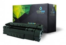 ICONINK HP Q5949A Canon CRG-508 utángyártott 2500 oldal fekete toner Iroda és számítástechnika - Nyomtató - Kiegészítő - 463521