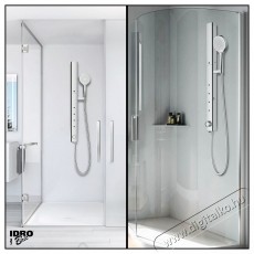 IDRO BRIC Neptune SCACOL0204CR zuhanyoszlop, alum&iacute;nium &eacute;s ABS anyag, 10 cm &aacute;tm&eacute;rő, 9 l/perc maxim&aacute;lis &aacute;tfoly&aacute;si sebess&eacute;g, 1/2 , kr&oacute;m H&aacute;ztart&aacute;s / Otthon / K&uuml;lt&eacute;r - F&uuml;rdőszoba / wc - Kieg&eacute;sz&iacute;tő - 536895