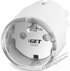 iGET  HOME Power 1 Fogyasztásmérő okos WiFi konnektor, 230 V, 3680 W Háztartás / Otthon / Kültér - Okos otthon - Okos konnektor - 522102