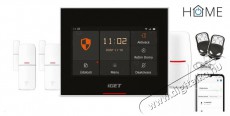 iGET  HOME Alarm X5 - Intelligens Wi-Fi, &eacute;rintős LCD, HOME alkalmaz&aacute;s, k&eacute;szlet &Uacute;jdons&aacute;gok - &Uacute;j term&eacute;kek - 519476