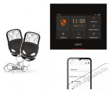 iGET  HOME Alarm X5 - Intelligens Wi-Fi, &eacute;rintős LCD, HOME alkalmaz&aacute;s, k&eacute;szlet - &Uacute;jdons&aacute;gok - &Uacute;j term&eacute;kek - 519476