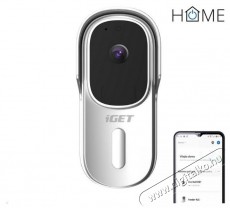 iGET  HOME Doorbell DS1 White, WiFi, Full HD Fotó-Videó kiegészítők - Egyéb fotó-videó kiegészítő - Egyéb - 519481