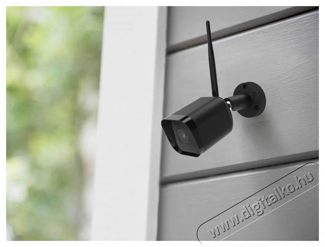 iGET  HOME Camera CS6 Black - k&uuml;lt&eacute;ri, FullHD, hang- &eacute;s mozg&aacute;s&eacute;rz&eacute;kelő, &eacute;jjell&aacute;t&aacute;s H&aacute;ztart&aacute;s / Otthon / K&uuml;lt&eacute;r - Biztons&aacute;gtechnika - Biztons&aacute;gi kamera - 532622
