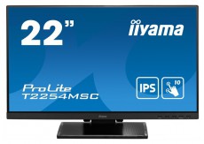 iiyama touch IPS monitor 21.5 T2254MSC-B1AG, 1920x1080, 16:9, 250cd/m2, 4ms, HDMI/DP/HDCP, hangszóró Iroda és számítástechnika - Monitor - Monitor - 483418