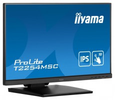 iiyama touch IPS monitor 21.5 T2254MSC-B1AG, 1920x1080, 16:9, 250cd/m2, 4ms, HDMI/DP/HDCP, hangszóró Iroda és számítástechnika - Monitor - Monitor - 483418