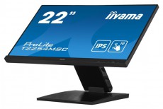 iiyama touch IPS monitor 21.5 T2254MSC-B1AG, 1920x1080, 16:9, 250cd/m2, 4ms, HDMI/DP/HDCP, hangszóró Iroda és számítástechnika - Monitor - Monitor - 483418